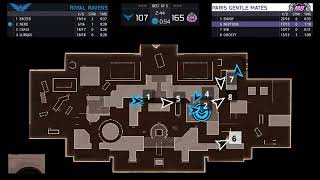 CDL Minimap VOD | Exposure Hardpoint | Paris Gentle Mates vs Royal Ravens Major 2 Qualifiers (Map 1)