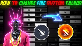 How To Change Fire Button Colour In Free Fire Max // How To Use Red Fire Button In Free Fire