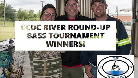 WINNERS ANNOUNCED! CCOC Fishing League River Round-Up Bass Tournament 10-29-22