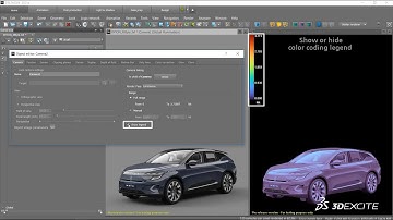 DG 2021x Beta | Luminance / Illuminance Analysis | DASSAULT SYSTEMES 3DEXCITE