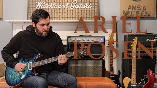 Ariel Posen Plays a PRS Private Stock Paul's Guitar in Sub Zero Glow Smokeburst