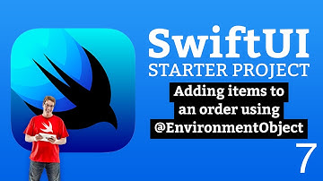 (OLD) Adding items to an order with @EnvironmentObject - SwiftUI Starter Project 7/14