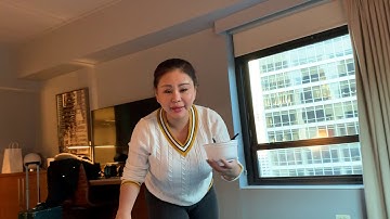 4 ly mì 900k - 4 chai nước suối 600k - kết quả đau bụng | Lê Giang ở New York City