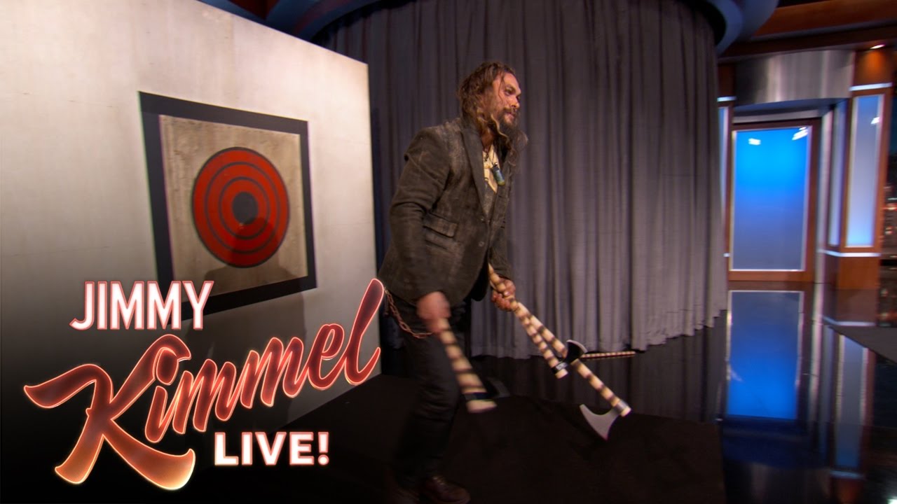 Frontier's Jason Momoa and Jimmy Fallon Face Off in Epic Water War