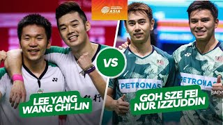 GOH Sze Fei/ Nur IZZUDDIN vs LEE Yang/ WANG Chi-Lin | Badminton Asia Championships 2024 QF
