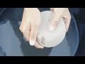 Dusty Pure sand with mud dry water satisfying crumbling 🤤