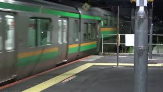 E231系 上野東京ライン (東海道線) 普通列車 宇都宮行 発車 熱海駅