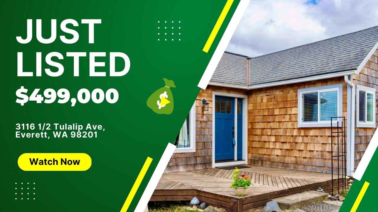 JUST LISTED!🔥🔥🔥 - 📍3116 1/2 Tulalip Ave,