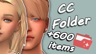 Female & Male CC Folder Maxis Match Clothes Hairs Shoes Acc.. The Sims 4