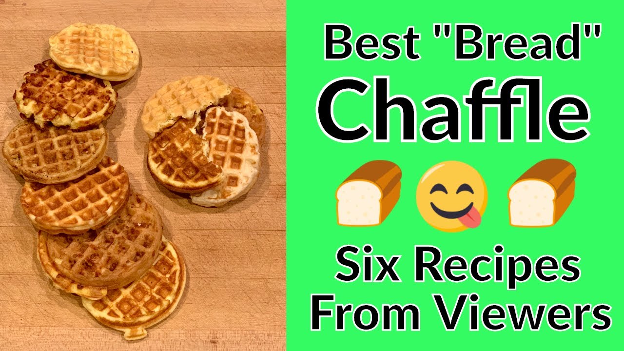 Best Tasting White Wonder Bread Chaffle Recipe; Keto - Intentional