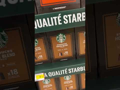 🇫🇷 Fransa Market Fiyatları 2023 | Starbucks Kapsül Kahve Fiyatları #shortsvideo #starbucks