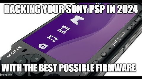 Fully Hack Your Sony PSP in 5 minutes in 2024 (most straight forward instructions)