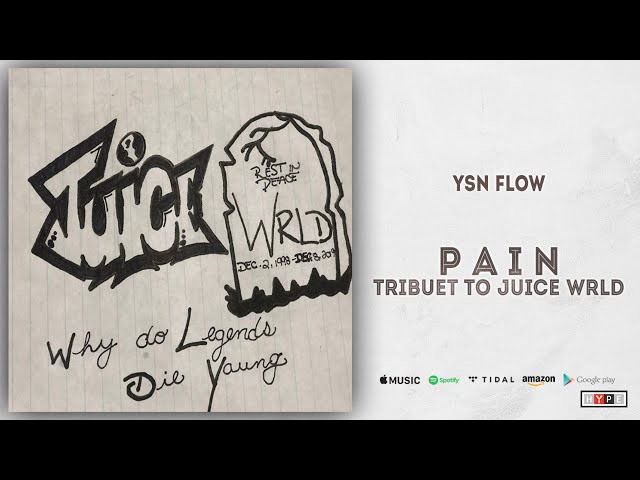 Stream YSN Flow- PAIN (tribute to Juice WRLD) by Audio Mack