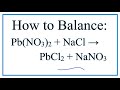 Balancing Chemical Equations Concepts