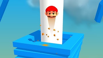 Stack ball 3d game gameplay android games #stackball #ballgame