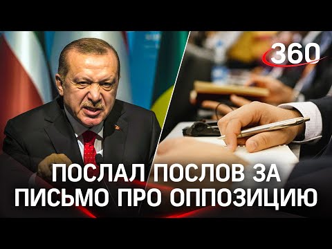 Заговор послов против Эрдогана. Президент Турции выгнал из страны 10 западных дипломатов