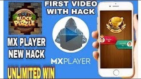 Mx player Hack Trick ||Block Puzzle game hack Trick Part 2 ||Mx player Hack ||2021