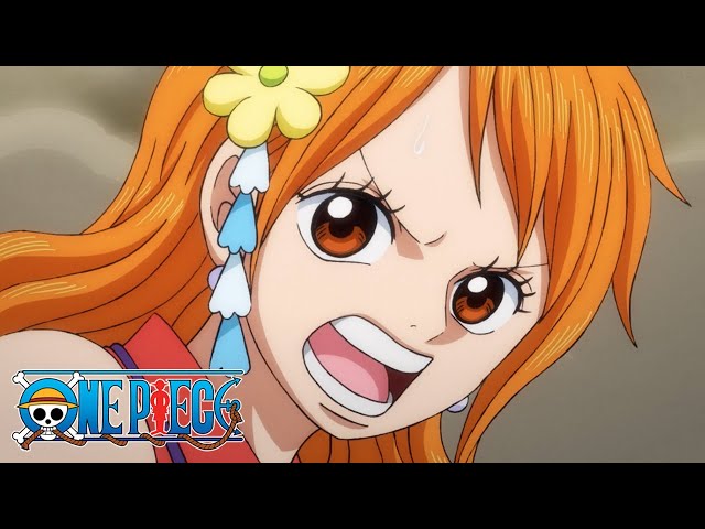 Nami Clobbers Ulti!  One Piece 