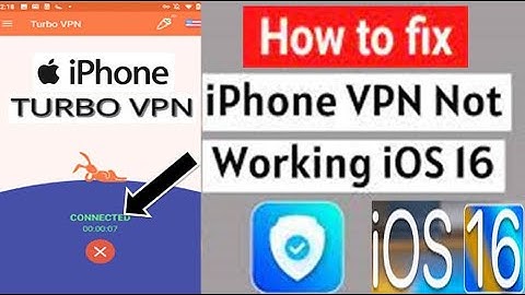 How to Fix VPN Not Working on iPhone in iOS 16 2023