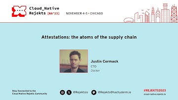 Attestations: the atoms of the supply chain