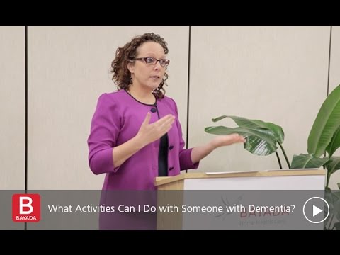 How Can You Keep Someone with Dementia Busy