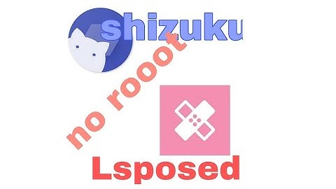 Lsposed  no root shizuku app exposed modules