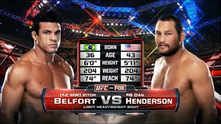 UFC Fight Night: Belfort vs. Henderson 2 (Full Fight Highlights)