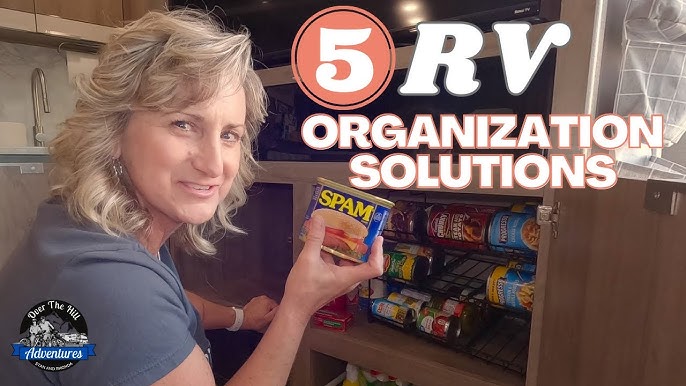 75 Travel Trailer RV Organization Ideas » Homemade Heather