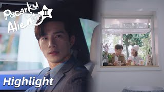 Highlight EP09 CEO cemburu Xiaoqi makan dengan cowok | My Girlfriend is an Alien S2 | WeTV【INDO SUB】