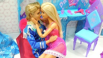 💙BARBIE & KEN MORNING ROUTINE💙BEDROOM DRESS UP DOLL HOUSE💙POUPÉE BARBIE💙ROUTINE DU MATIN💙MODE