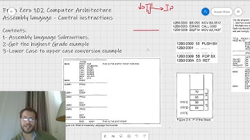 38   Assembly Instructions    Assembly Language subroutines