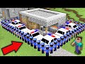 WHY DID THE POLICE SURROUND MY PROTECTED BASE IN MINECRAFT ? 100% TROLLING TRAP !