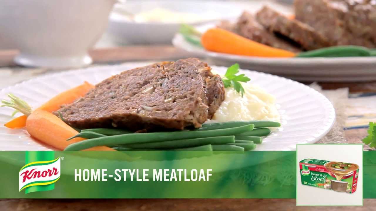 How to Cook Homestyle Meatloaf | Easy Recipe from Knorr® - YouTube