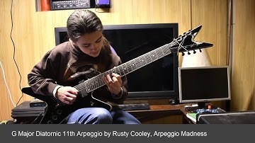 Arpeggio Madness: G Major Diatonic