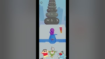 Noob vs Pro vs Hacker|| In pixel battle game With Oggy Jack and Sinchan gameplay||#shorts