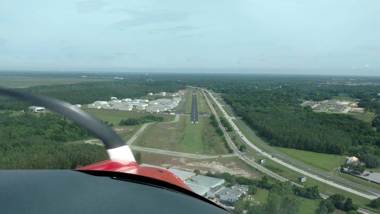 Landing into Apopka airport X04 YouTube