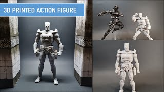 3D Printed Action Figure - My Journey of creating a fully articulated 3d printed action figure