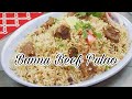 Bannu beef pulao recipe | Beef bannu pulao recipe | Bannu pulao banane ka tarika | food with zargham