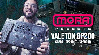 MoraPresets | VALETON GP200 / JR / LT ► Sebas Mora - Presets Worship & Coritos