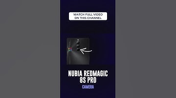 The Camera of Nubia Redmagic 8S Pro