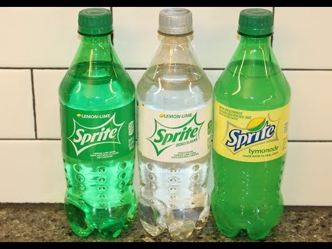 Video: Razlika Med Diet Sprite In Sprite Zero