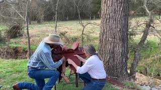 Buying A Used Saddle  Part 2  Taking Apart and Oiling