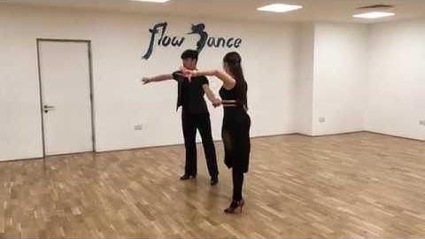 How to dance Syncopated Curlemana (Curl and Alemana) in Cha Cha - Advanced