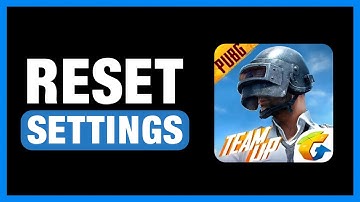 How to Reset to Default Settings in PUBG Mobile | Reset Settings in PUBG Mobile