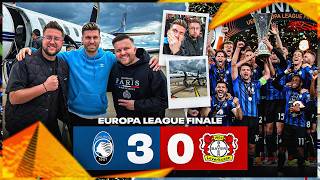 Mit dem PRIVAT JET nach DUBLIN zum EUROPA LEAGUE FINALE 😱 Bergamo VS Leverkusen Stadion Vlog ⚽️
