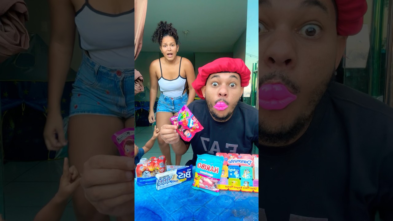 PIRULITO OU CHUPETA? #humor #comedy #memes #youtubeshorts #family #shorts #funny