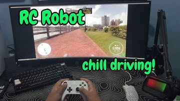 RC ROBOT RIverside Driving!