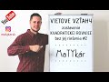 VIETOVE VZŤAHY - využitie pri ZOSTAVENÍ KVADRATICKEJ ROVNICE bez jej riešenia #2