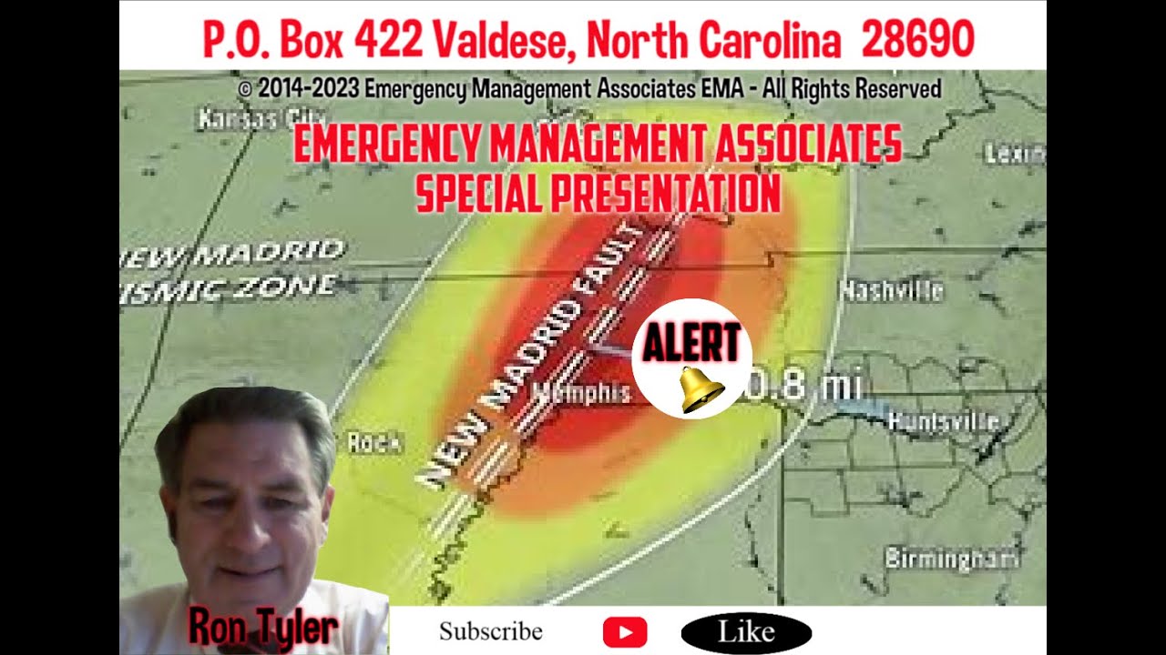 Emergency Management Associates Earthquakes, New Madrid, Helium, Border