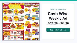 Full Cash Wise Weekly Ad (8/26/26 - 9/1/26) Top Deals News